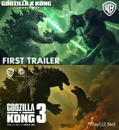 GODZILLA X KONG 3: Jahon Urushi Uzbek tilida 2025-2026 O'zbekcha tarjima kino 720p HD skachat