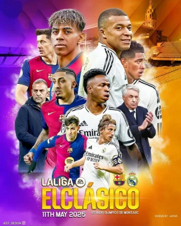 Jonli efir (Zo'r tv) Real - Barsa fudbol oyini 11 May 2025 uzbek tilida