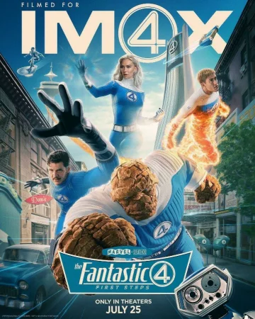 Fantastik To'rtlik: Birinchi qadamlar / Ilk qadamlar Uzbek tilida 2025 O'zbekcha tarjima kino Full HD skachat